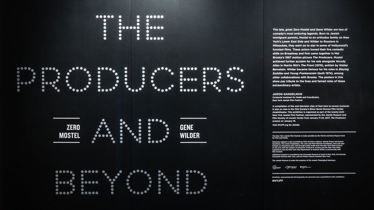 Poster Exhibition: <i>The Producers</i> and Beyond