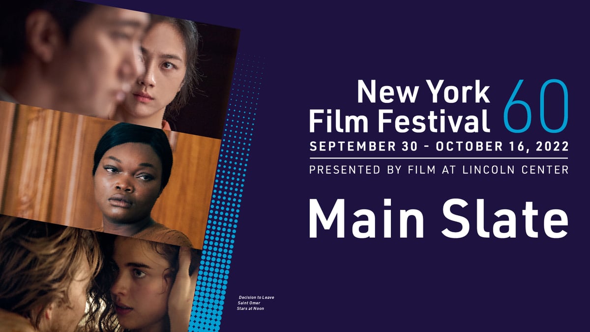 60th New York Film Festival Main Slate Announced