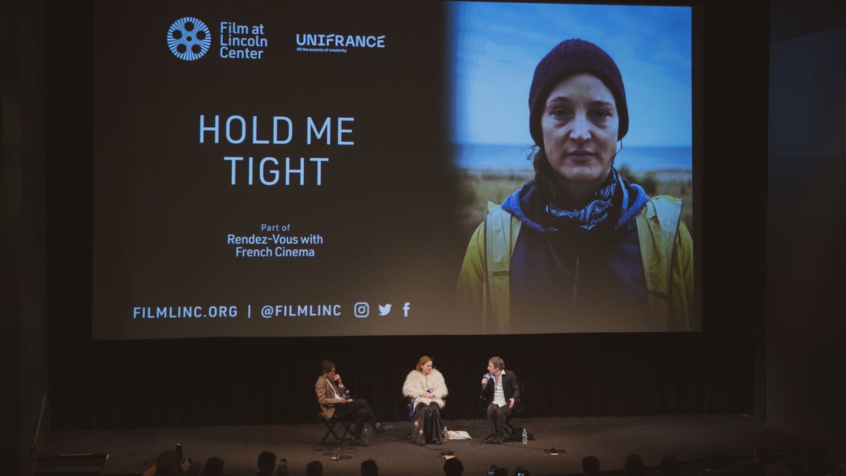 Mathieu Amalric and Vicky Krieps on <i>Hold Me Tight</i>