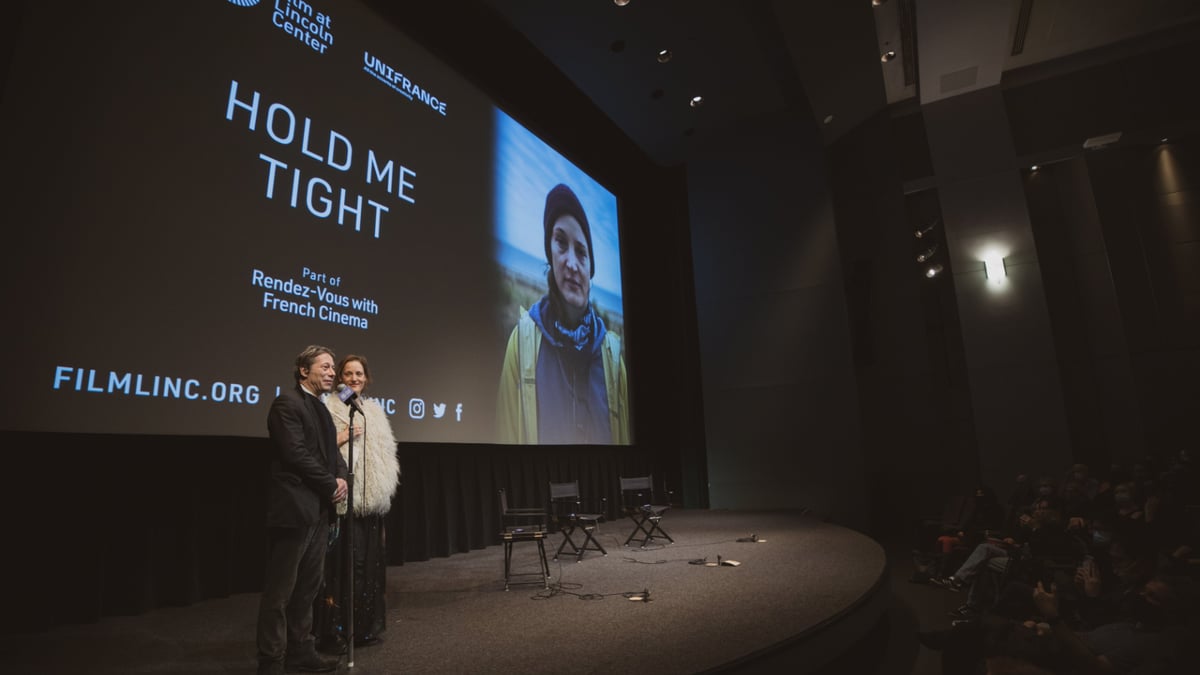 Mathieu Amalric and Vicky Krieps on <i>Hold Me Tight</i>