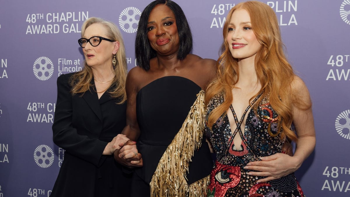 Photos: Viola Davis, Meryl Streep, Jessica Chastain & More at 48th Chaplin Award Gala