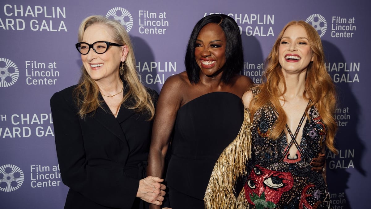 Photos: Viola Davis, Meryl Streep, Jessica Chastain & More at 48th Chaplin Award Gala