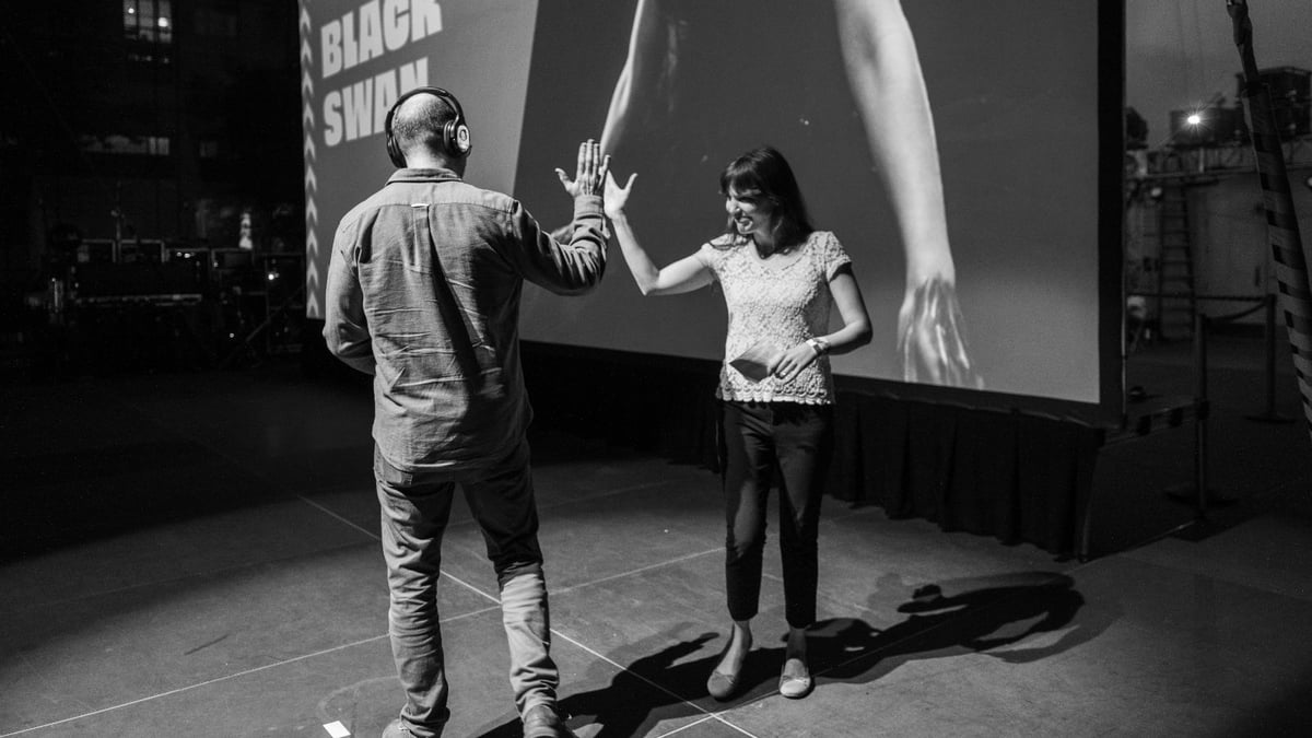 Photos: Darren Aronofsky Kicks Off FLC’s 2024 Free Outdoor Film Series with <i>Black Swan</i>!