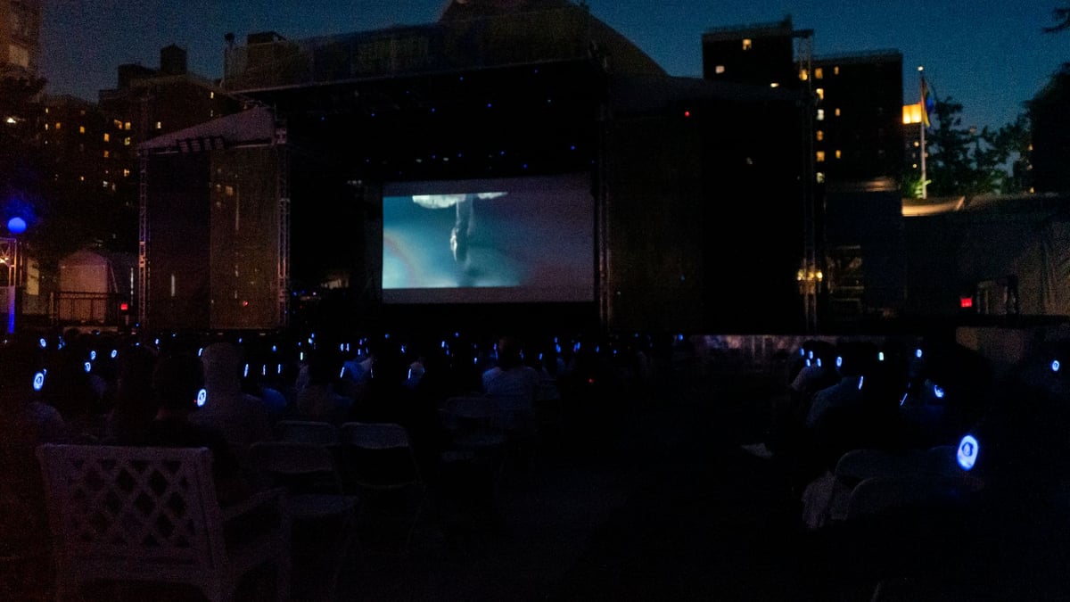 Photos: Darren Aronofsky Kicks Off FLC’s 2024 Free Outdoor Film Series with <i>Black Swan</i>!