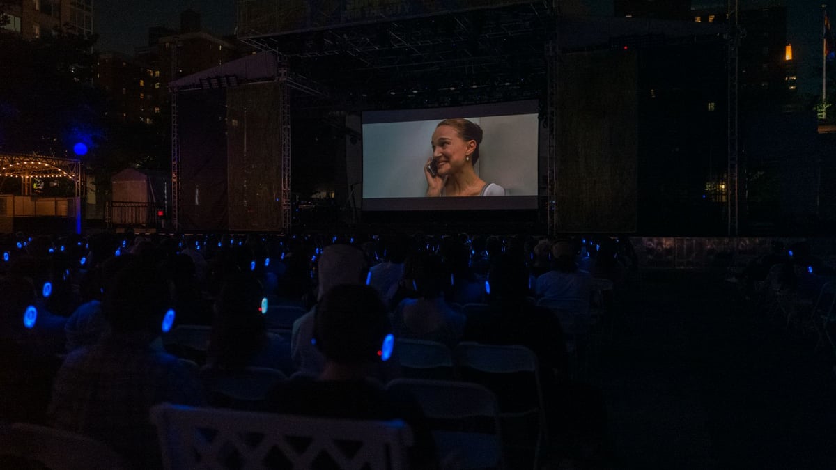 Photos: Darren Aronofsky Kicks Off FLC’s 2024 Free Outdoor Film Series with <i>Black Swan</i>!