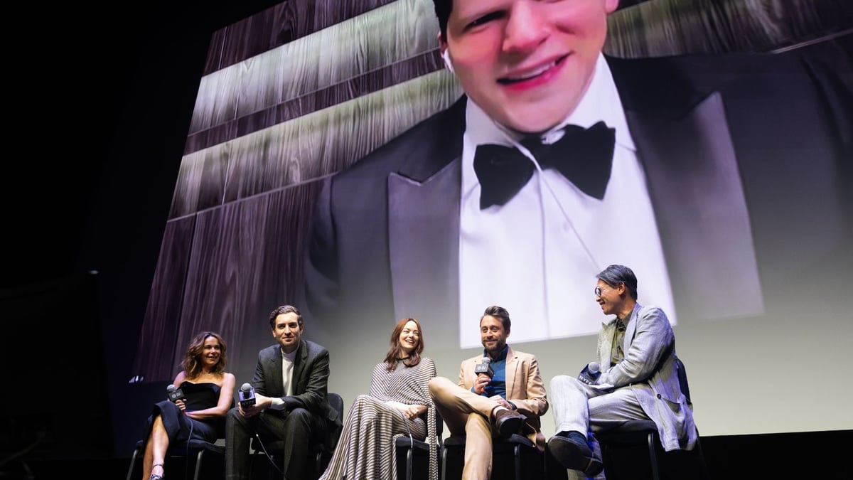 Jesse Eisenberg, Kieran Culkin, Emma Stone, and More Discuss <i>A Real Pain</i>