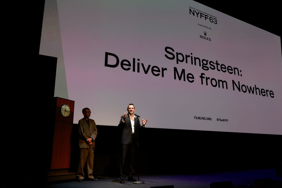 Bruce Springsteen Performs at the 63rd New York Film Festival Premiere of <i>Springsteen: Deliver Me from Nowhere</i>