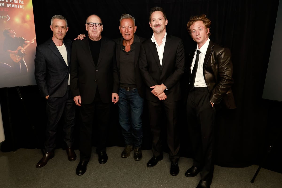 Bruce Springsteen Performs at the 63rd New York Film Festival Premiere of <i>Springsteen: Deliver Me from Nowhere</i>