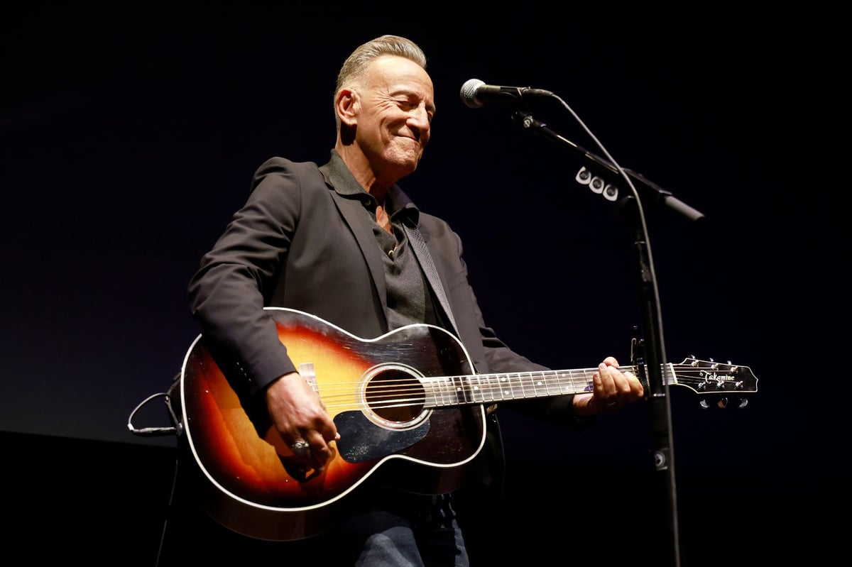 Bruce Springsteen Performs at the 63rd New York Film Festival Premiere of <i>Springsteen: Deliver Me from Nowhere</i>