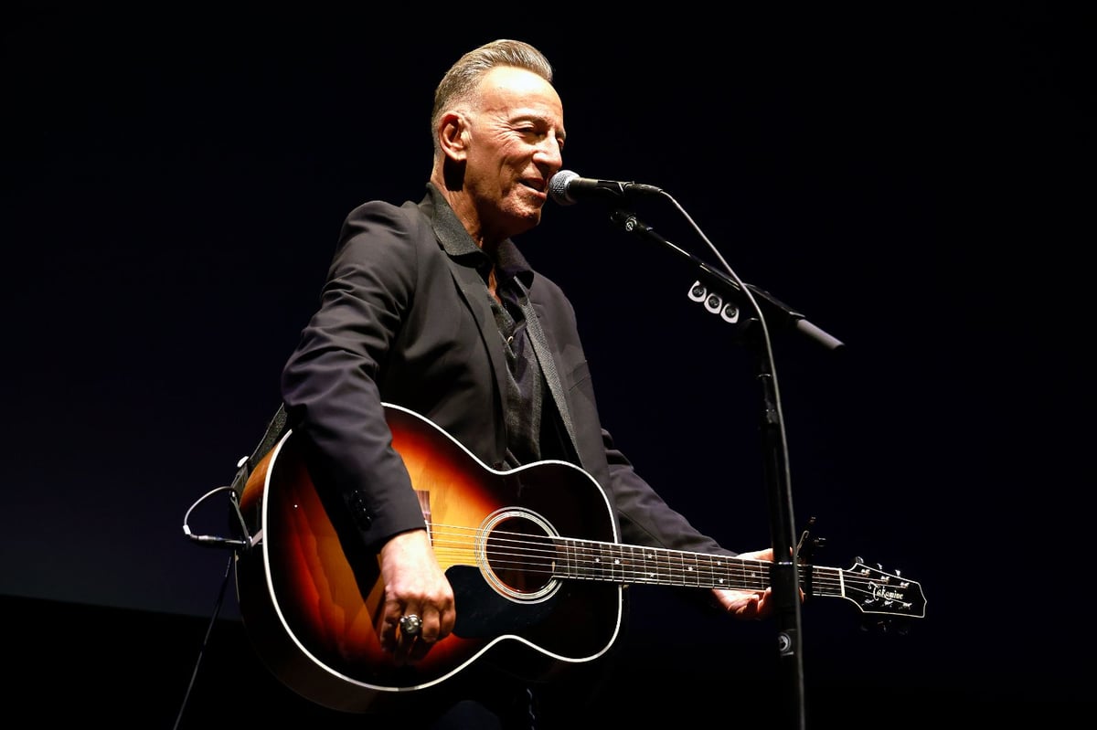 Bruce Springsteen Performs at the 63rd New York Film Festival Premiere of <i>Springsteen: Deliver Me from Nowhere</i>