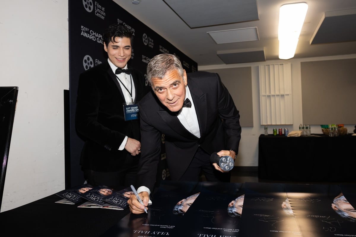Photos: George Clooney, Amal Clooney, Sam Rockwell, Stephen Colbert, John Turturro, Julianna Margulies & More at the 51st Chaplin Award Gala