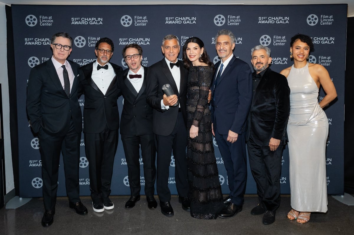 Photos: George Clooney, Amal Clooney, Sam Rockwell, Stephen Colbert, John Turturro, Julianna Margulies & More at the 51st Chaplin Award Gala