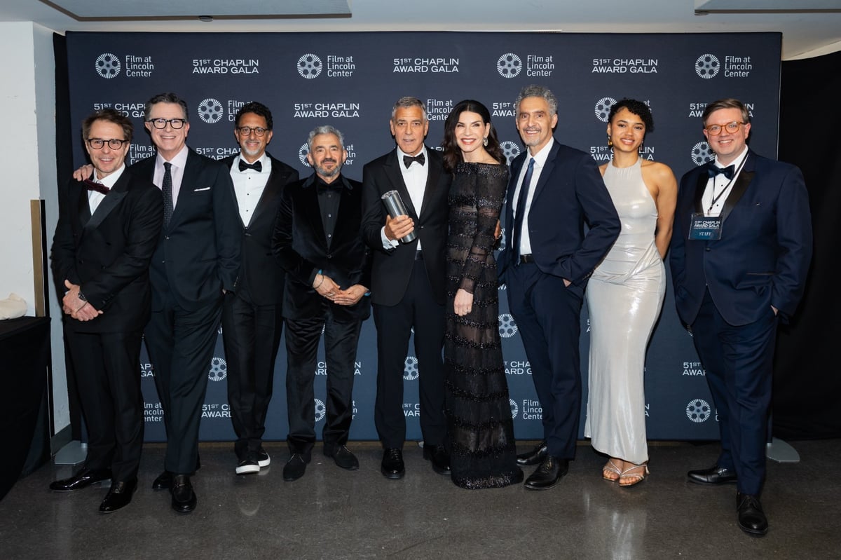 Photos: George Clooney, Amal Clooney, Sam Rockwell, Stephen Colbert, John Turturro, Julianna Margulies & More at the 51st Chaplin Award Gala