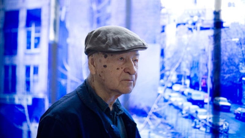 Jonas Mekas. Photo by Annie Collinge.