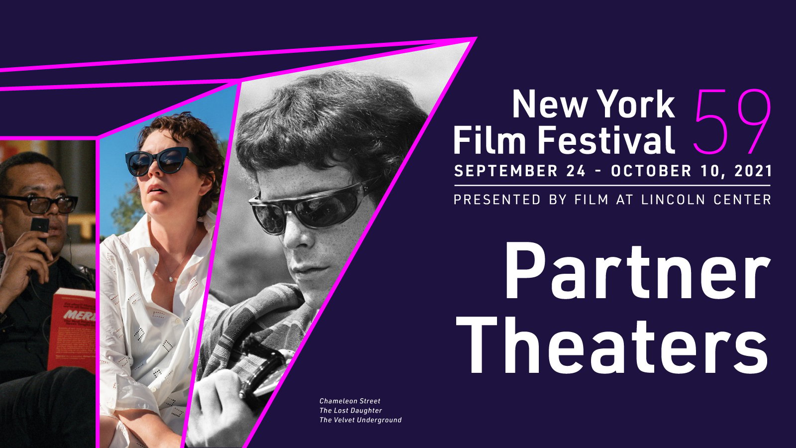 NYFF59 Partners With Local Arthouse Theaters