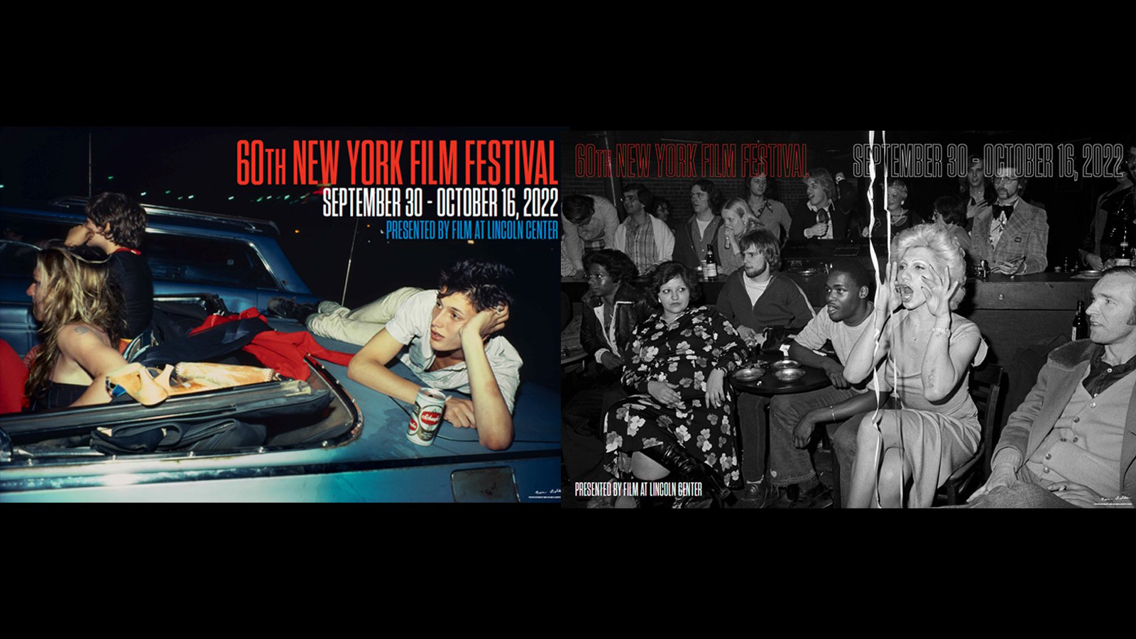 60th New York Film Festival Posters by Nan Goldin Unveiled