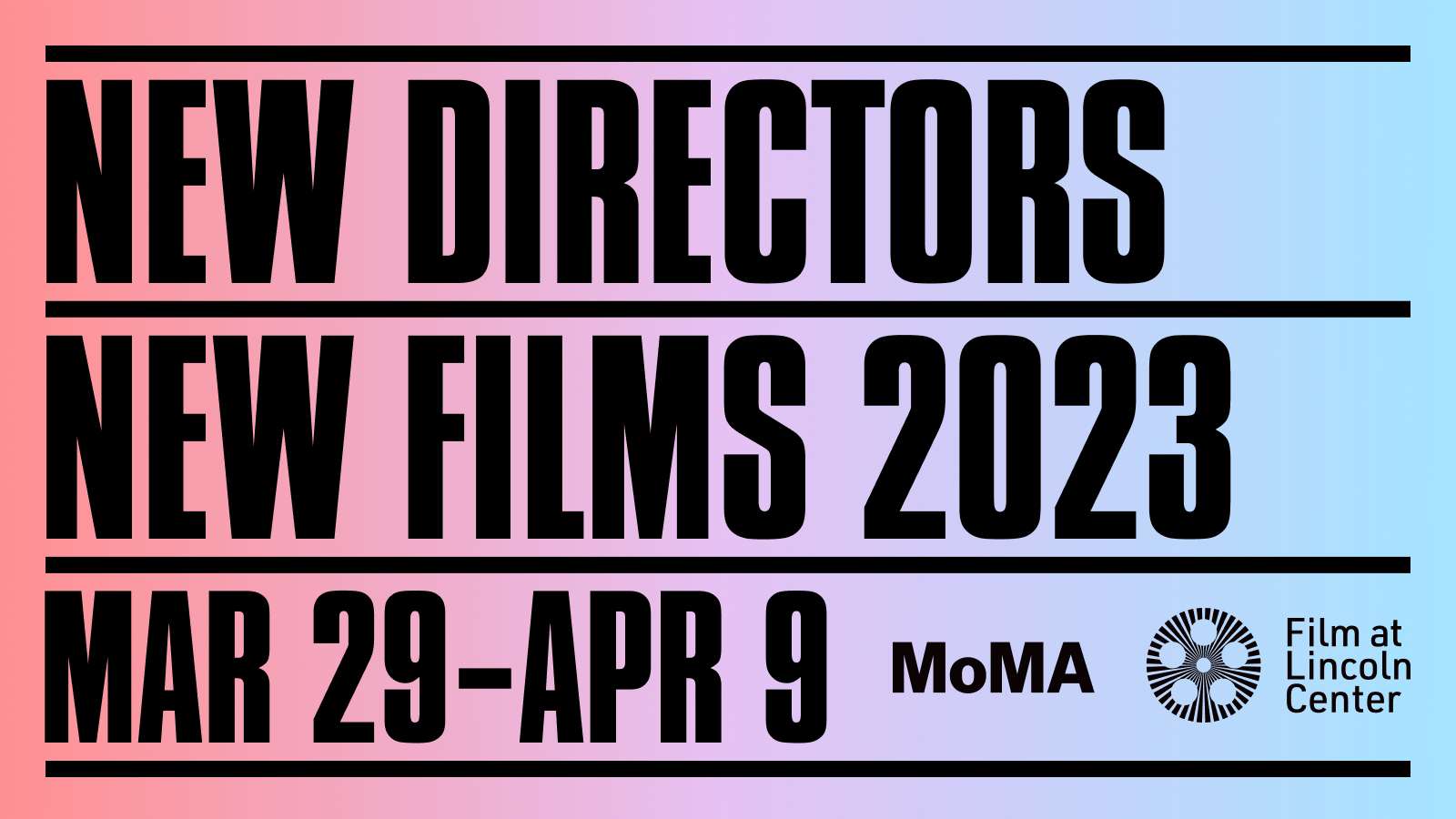52nd New Directors/New Films Lineup Announced, Taking Place March 29 – April 9