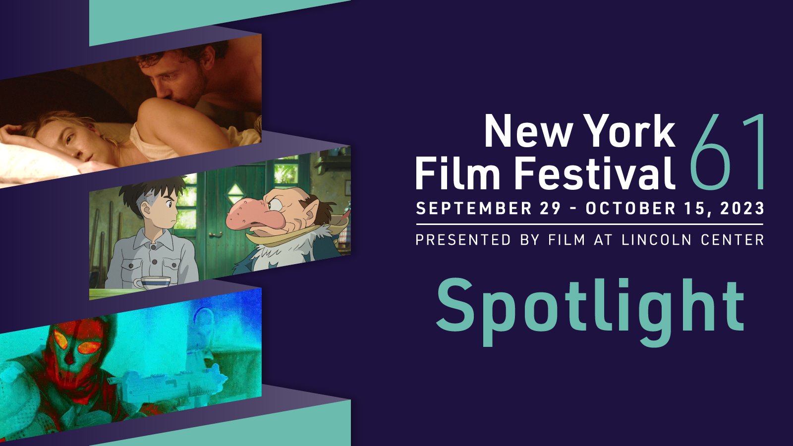61st New York Film Festival Spotlight Announced