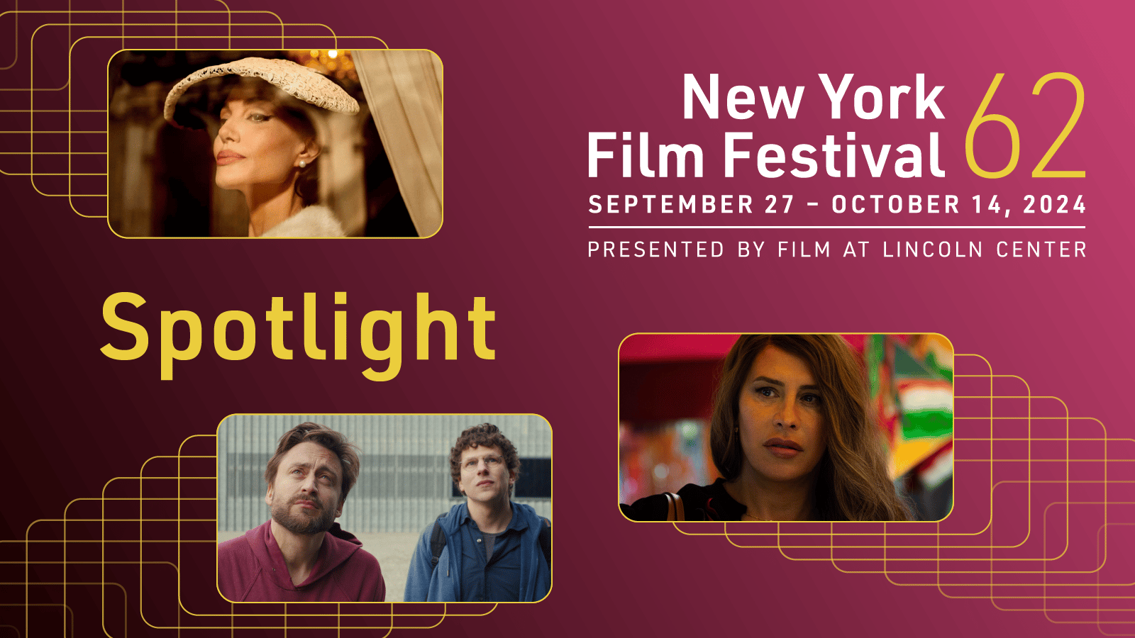 62nd New York Film Festival Spotlight Announced